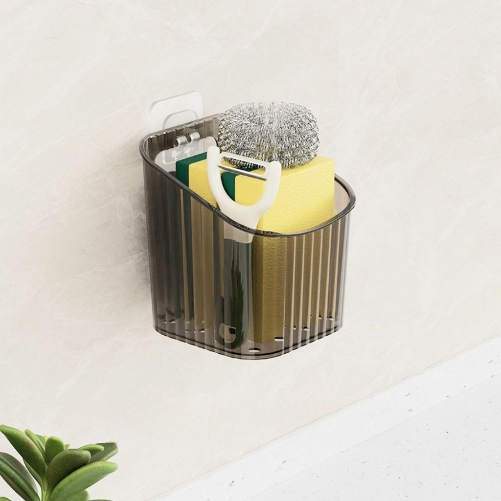 Lmh Pg8721 Kotak Gantung Wadah Tempel Dinding Tembok Holder Pulpen Kotak Makeup Tempat Sikat Gigi