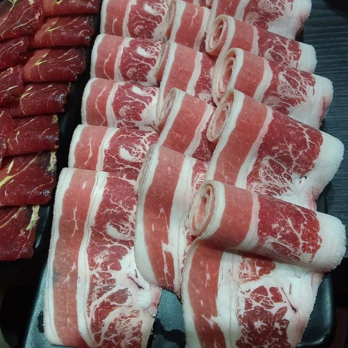 

15 MENIT TIBA - US Slice Beef / DAGING SAPI Shortplate 500gr / RICEBOWL / Yakiniku