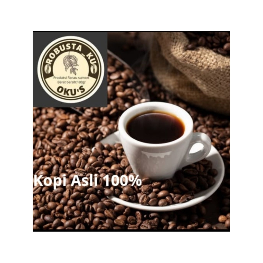 

kopi giling bubuk robusta ASLI tanpa campuran 100gr