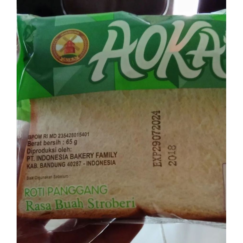 

roti panggang aoka