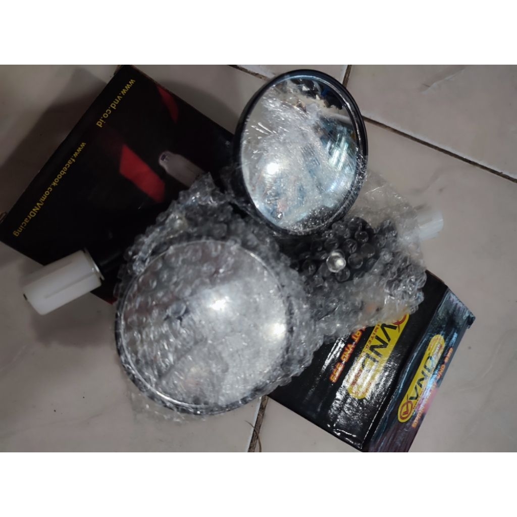 spion jalu bulat kaca cembung/ spion bar End Bulat kaca cembung Universal