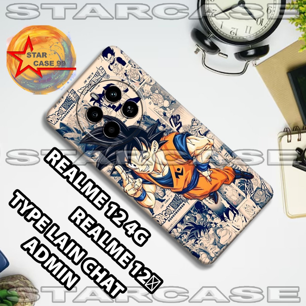 Softcase karet realme 12 4g | realme 12+/S28/Motif anime/case realme 12 4g | realme 12+/casing Realm