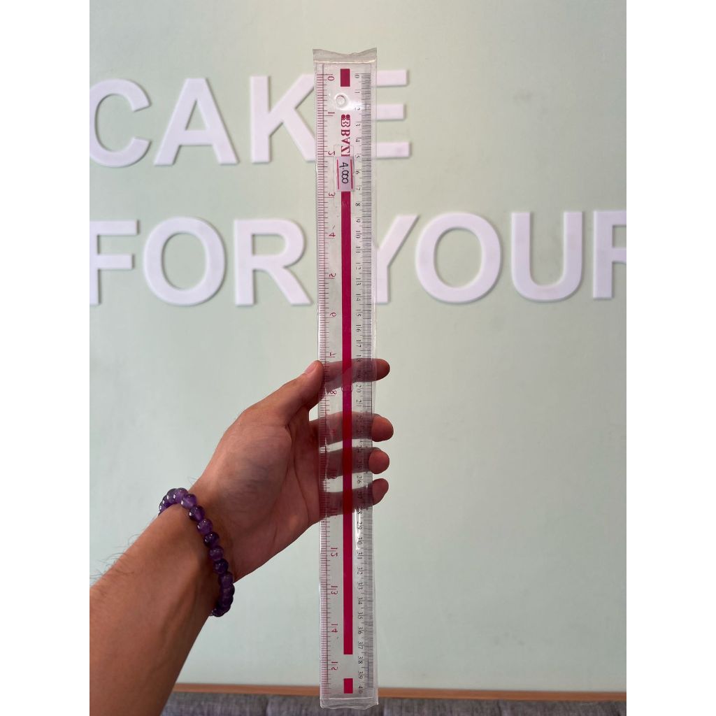 

Penggaris Bazic 40 cm