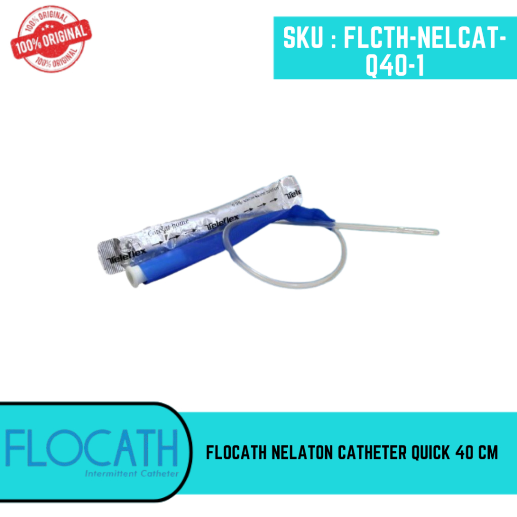 Flocath Nelaton Catheter Quick 40 cm Kateter Nelaton Per Pcs