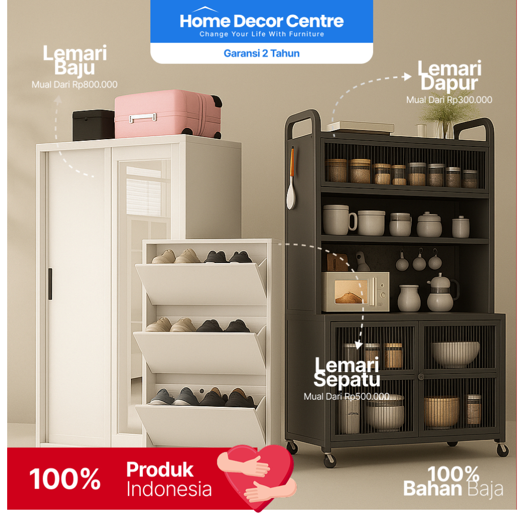 Chiopalming LEMARI DAPUR LEMARI PIRING ALUMINIUM RAK DAPUR BESI SERBAGUNA LEMARI DAPUR MINIMALIS