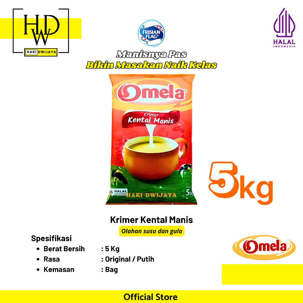 

[5 Kg] Frisian Flag Omela Krimer Bantal