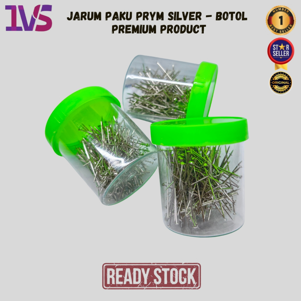 Jarum Paku PRYM Silver - Botol - Anti Karat Premium Product