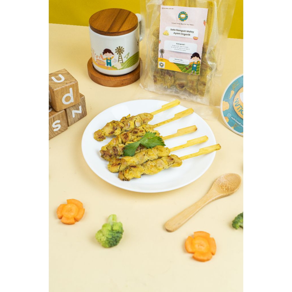 

Nutrimeal - Sate Rempah Malay Ayam Organik