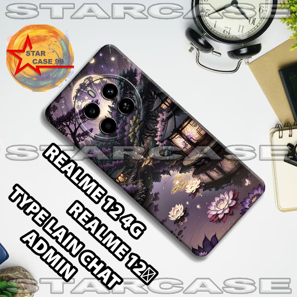 Softcase karet realme 12 4g | realme 12+/S35/Motif panorma/case realme 12 4g | realme 12+/casing Rea