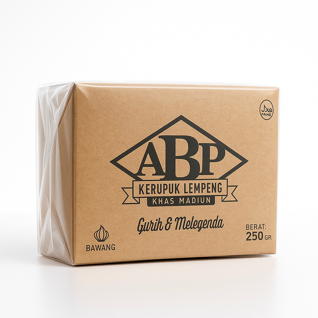 

KERUPUK LEMPENG KHAS MADIUN ABP 250 GRAM