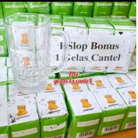 

Teh Dandang @40gr sepaket isi 10 pcs Free Gelas Es Cantel
