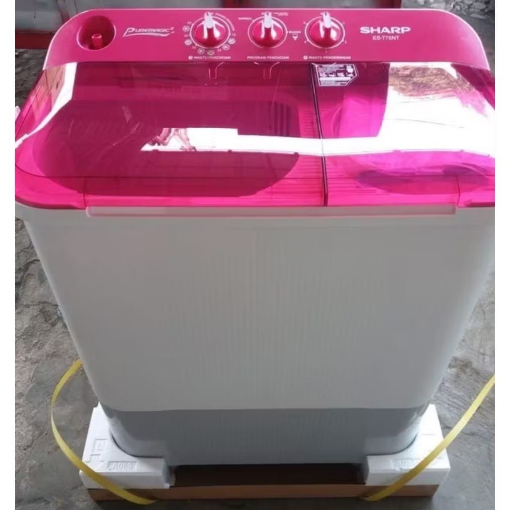 SHARP MESIN CUCI 2 TABUNG 7.5 KG EST 75 NT