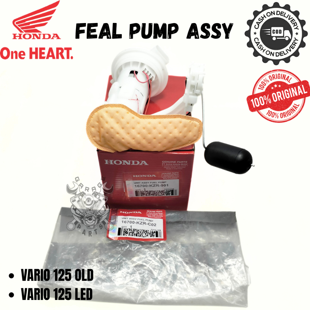 ORIGINAL UNIT FEUL PUMP ASSY KOMPLIT POMPA BENSIN HONDA KZR VARIO 125 OLD TECHNO CBS NEW LED PARIO T