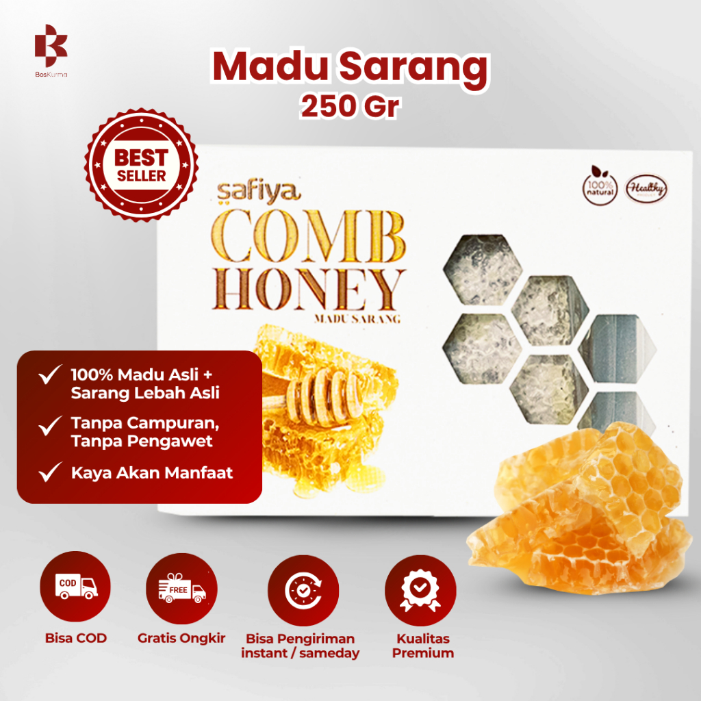

250 Gram Madu Sarang/Madu Asli Original Premium