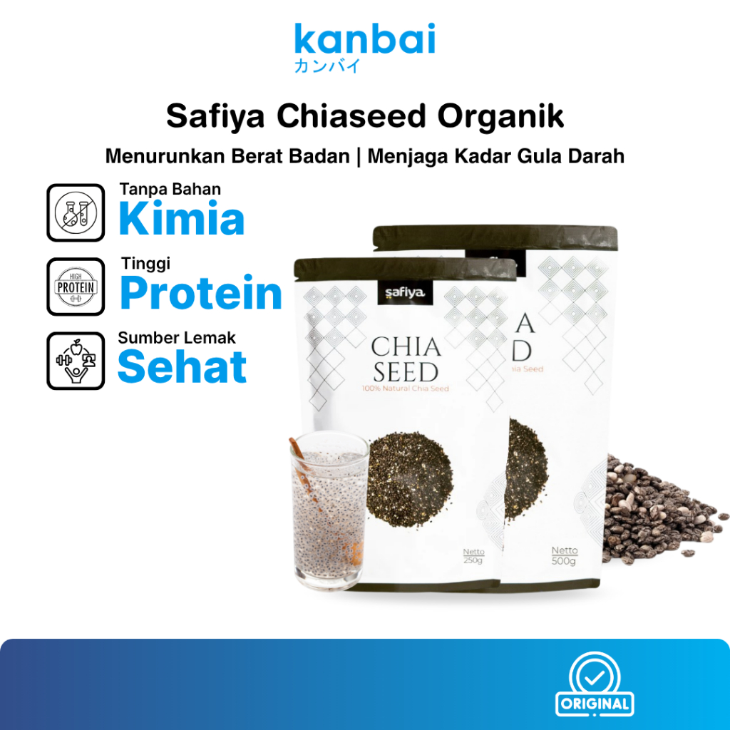 

Organic Black Chia Seed 250 Gr / Chia Seed