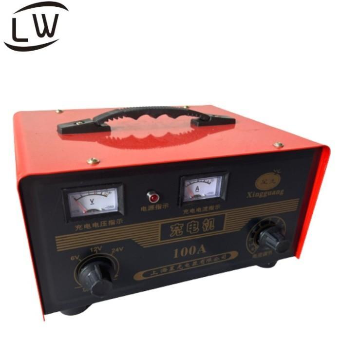 CHARGER BATERAI / CHARGER AKI SMART FAST CHARGER OTOMATIS 24V - 100A