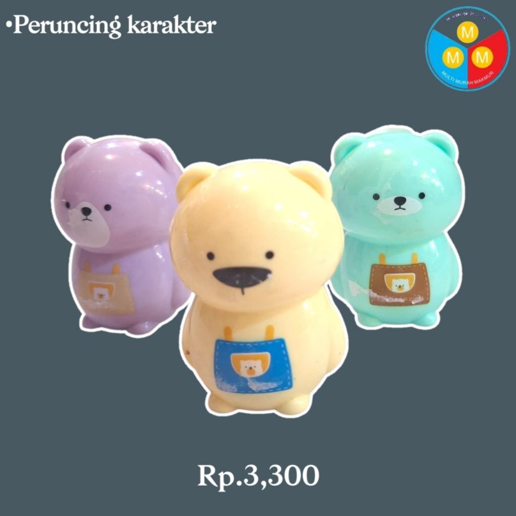 

Rautan karakter berbentuk beruang