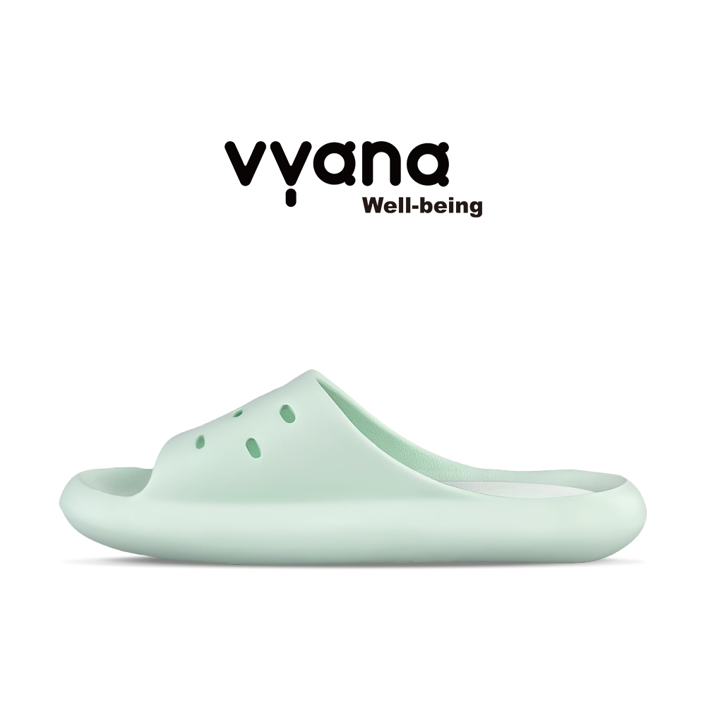 VYANA Flow Sandal Medis Rehabilitasi – Pijat Refleksi, Terapi Fasciitis Plantar – Anti Pegal-Hijau