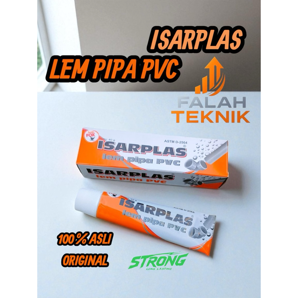 

ISARPLAS Lem Pipa PVC Tube 40 gram