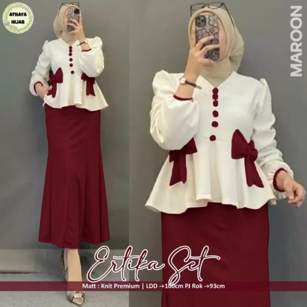 Setelan Merah Putih Perempuan 2 In 1 Bju Senam Cod Indonesia Baju Agustusan Wanita Dewasa 17 Agustus