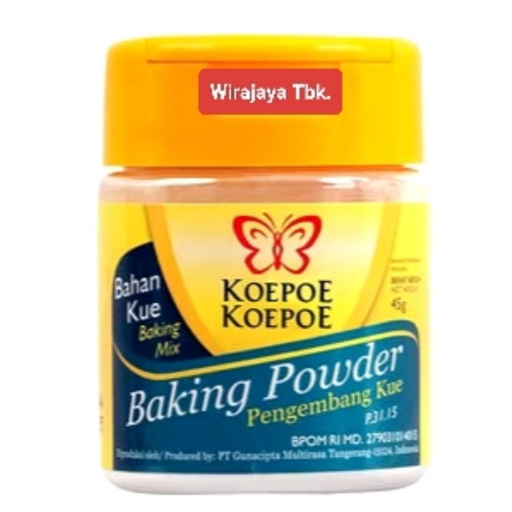

KOEPOE KOEPOE BAKING POWDER 45GR
