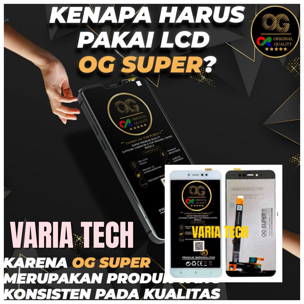 LCD REDMI NOTE 5A/REDMI Y1 LITE FULL SET TOUCHSCREEN