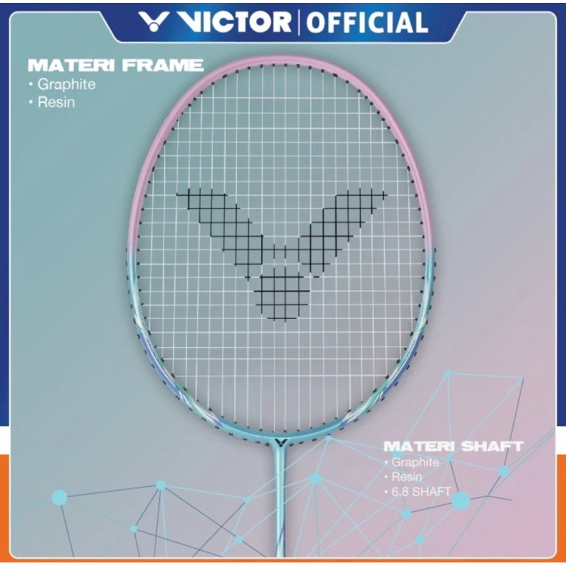 Raket Badminton Victor Auraspeed 9 TR / ARS-9 T Lavender