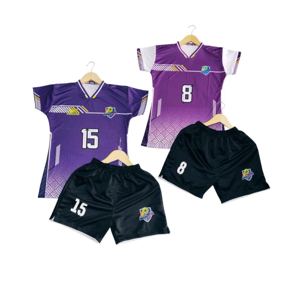 Promo Baju Voli Wanita Jersey Voli Printing Baju Bola