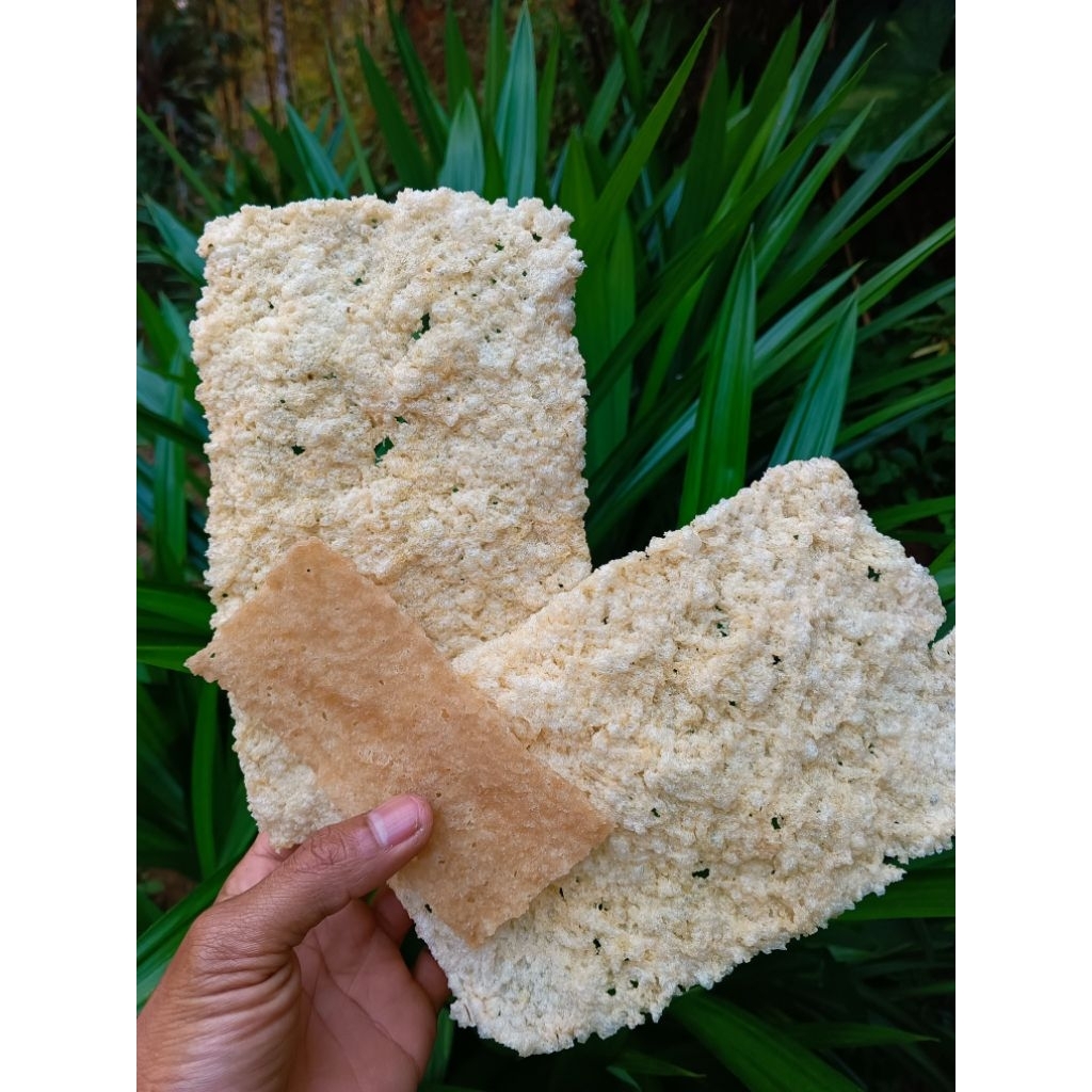 

free buble wrab promo krupuk puli/gendar khas madiun/kemasan 500 gram