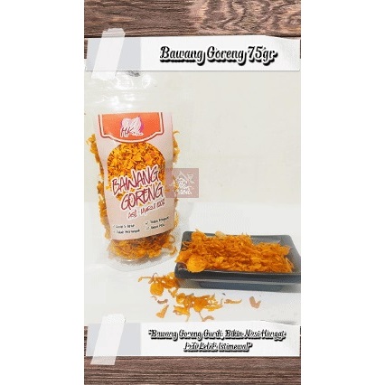 

Bawang Goreng Merah Original 75gr