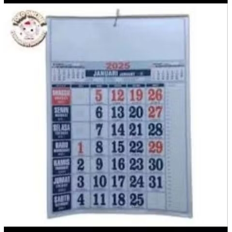 

Paket Kalender Custom 100pcs