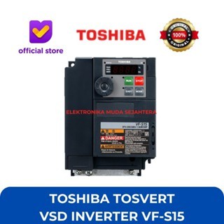 VFD INVERTER TOSHIBA 0.75KW / 1HP 220V VFS15-2007PM-W1