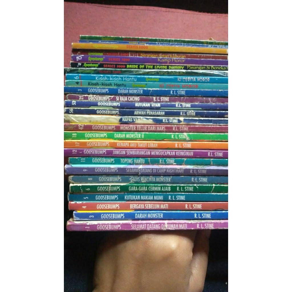 buku goosebumps