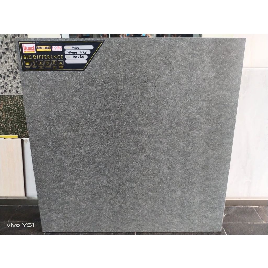 Granit Ikad 60x60 kw1 Hikaru grey