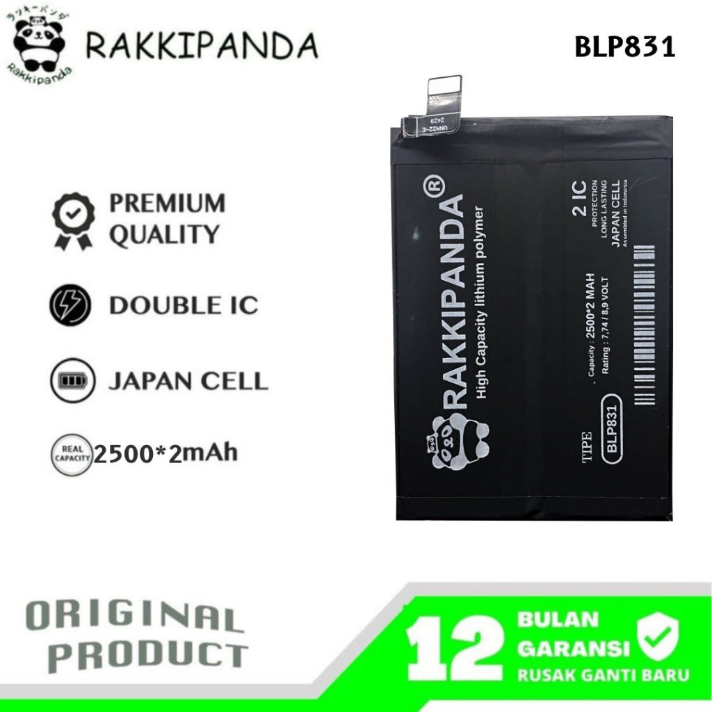 RakkiPanda - BLP831 Find X3 Pro Batre Batrai Baterai