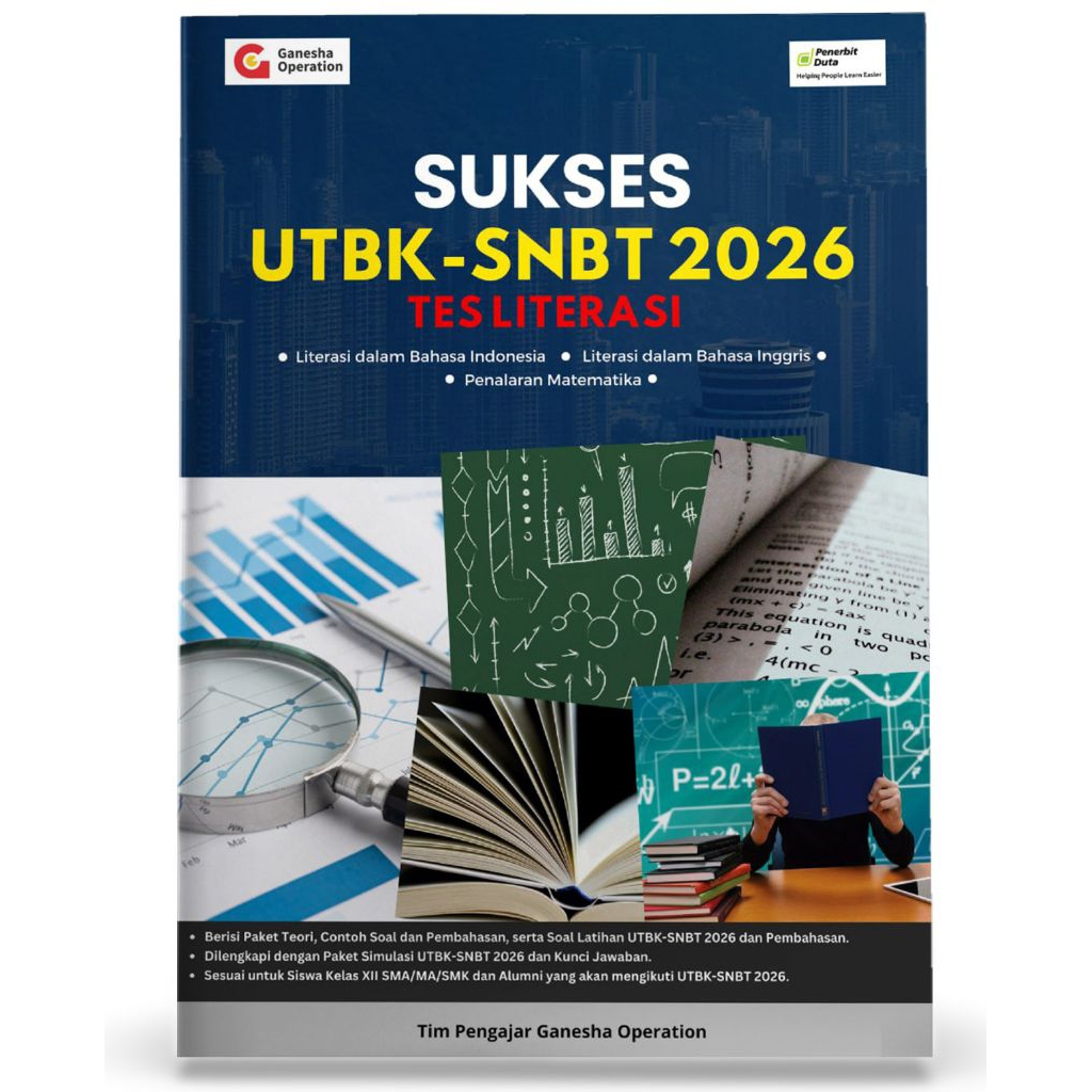 

TERBARU !!! SUKSES UTBK-SNBT 2026: TES LITERASI