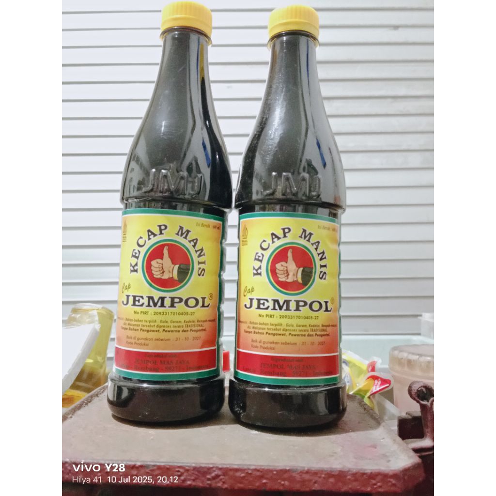 

kecap manis cap jempol 600 ml produksi jempol mas jaya lasem rembang