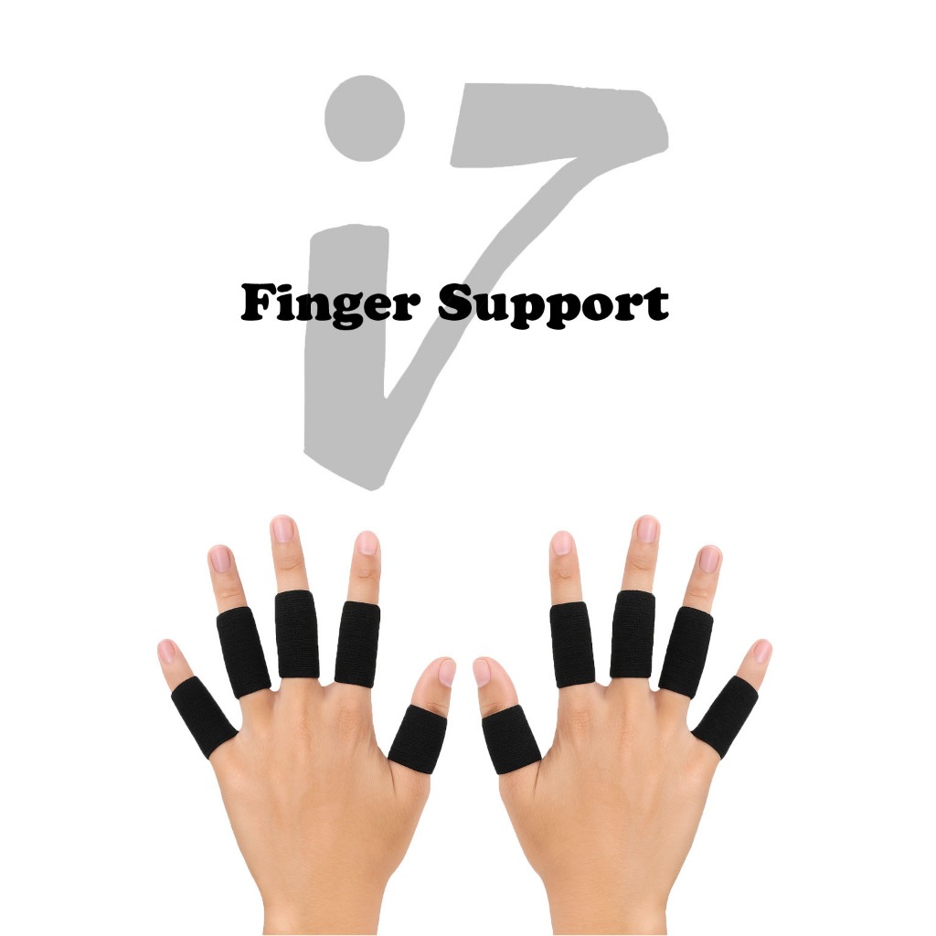 Pelindung Jari Tangan Engkel Band Finger Support Tealisi Deker Basket Volly Futsal