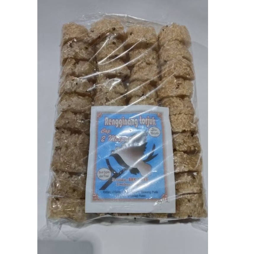 

RENGGINANG LORJUK CAP 2 MERPATI KECIL ISI 40, BERAT 450g