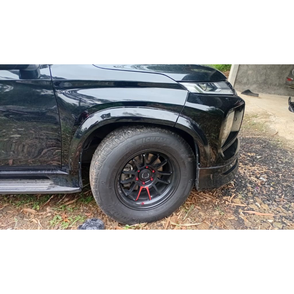 over fender Pajero sport slim full 2021-2023