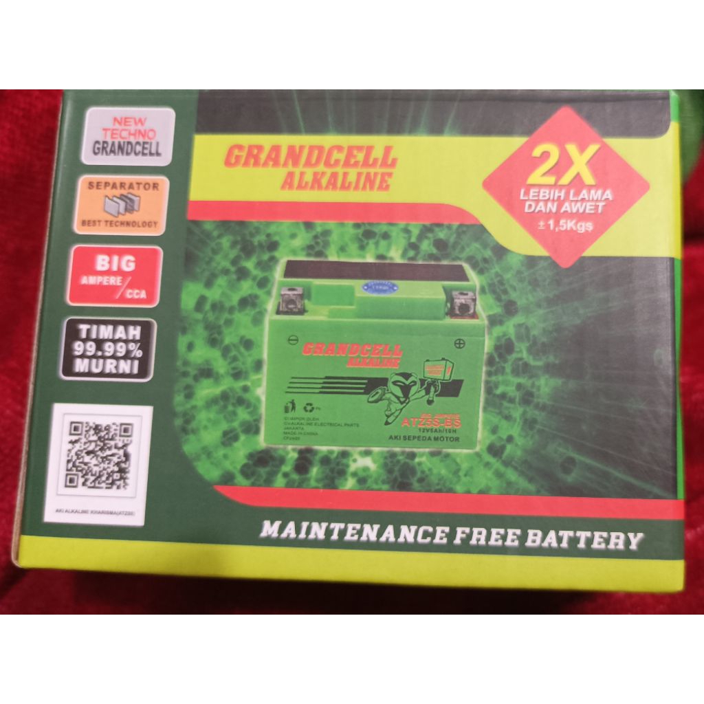 Aki Alkaline ATZ5s - Ori