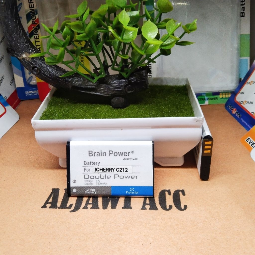 Baterai Batre Battery i-cherry C212 C 212 ICHERRY C212 Doubel Power Battery