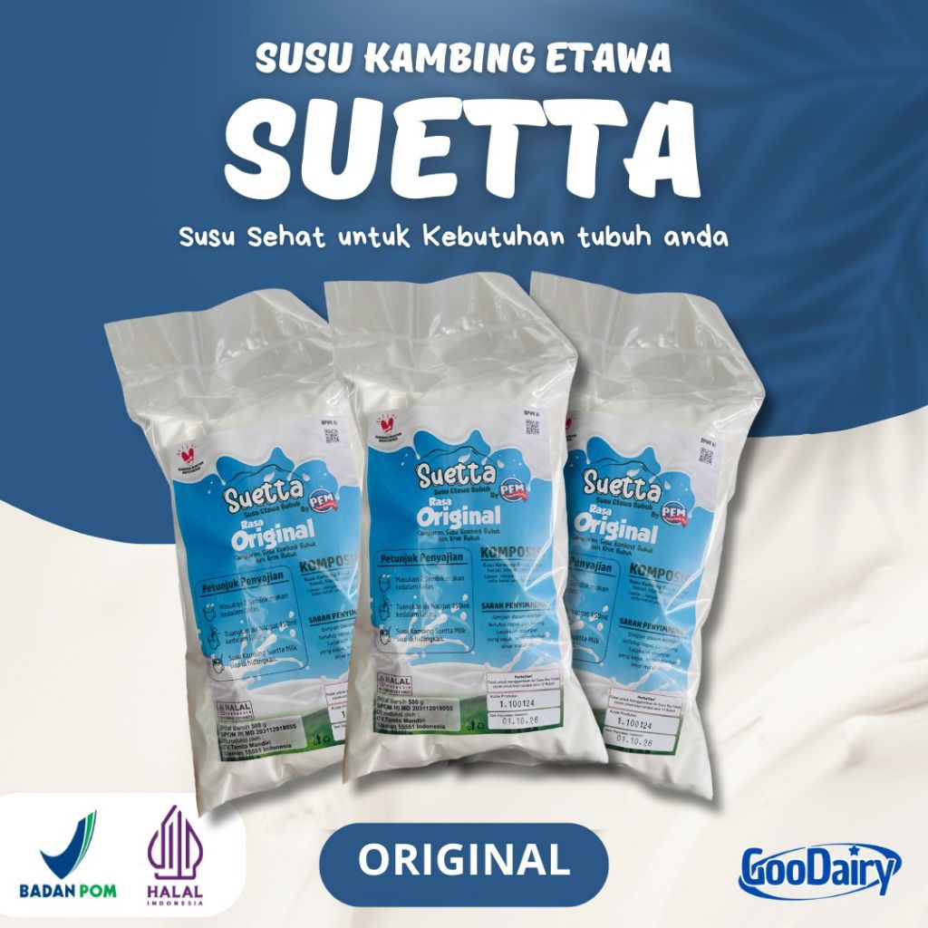 

Suetta varian Rasa Original kemasan 500 gr