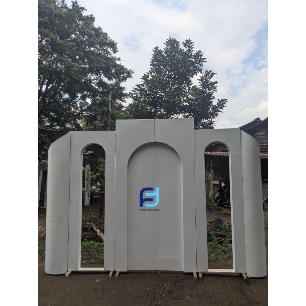 backdrop/backdrop triplek/backdrop pernikahan/backdrop wedding