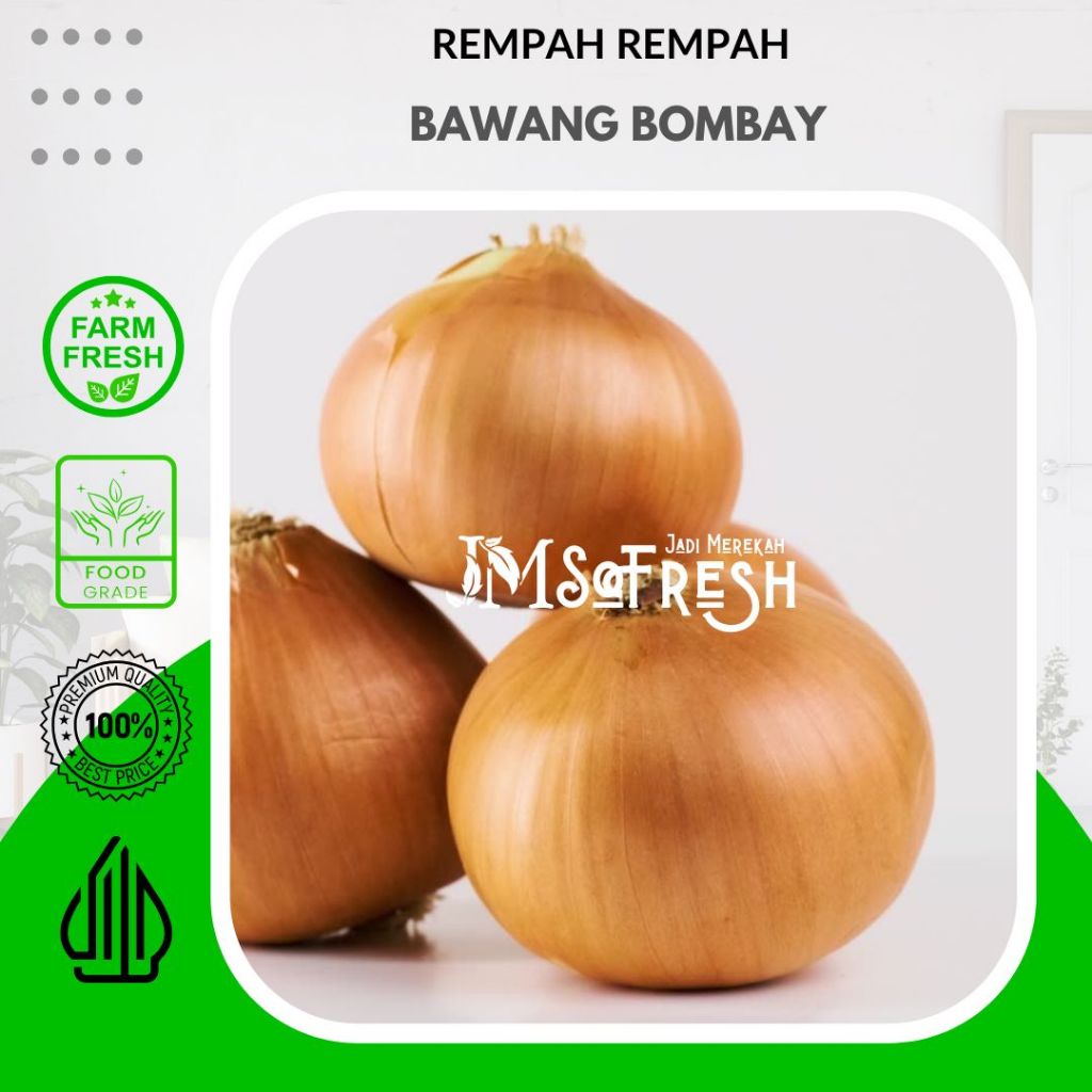 

[JM SoFresh] Bawang Bombay 500 Gram