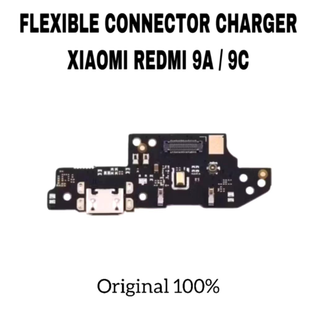 Papan cas / konektor cas Xiaomi redmi 9A / redmi 9c original board cas pengganti