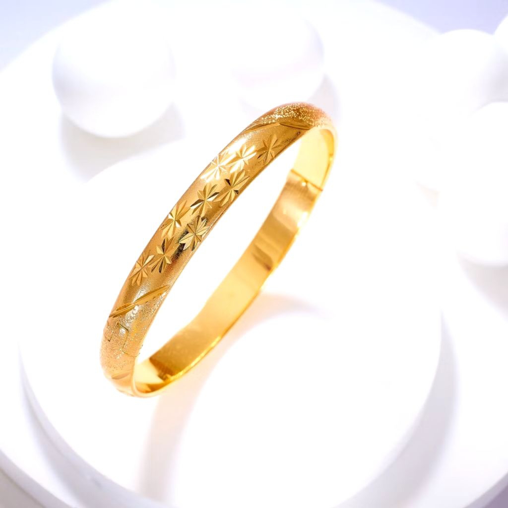 Gelang Bangkok Lapis emas | Gelang Wanita | Gelang Bangle Wanita Anti Karat Tidak mudah Luntur | Gel