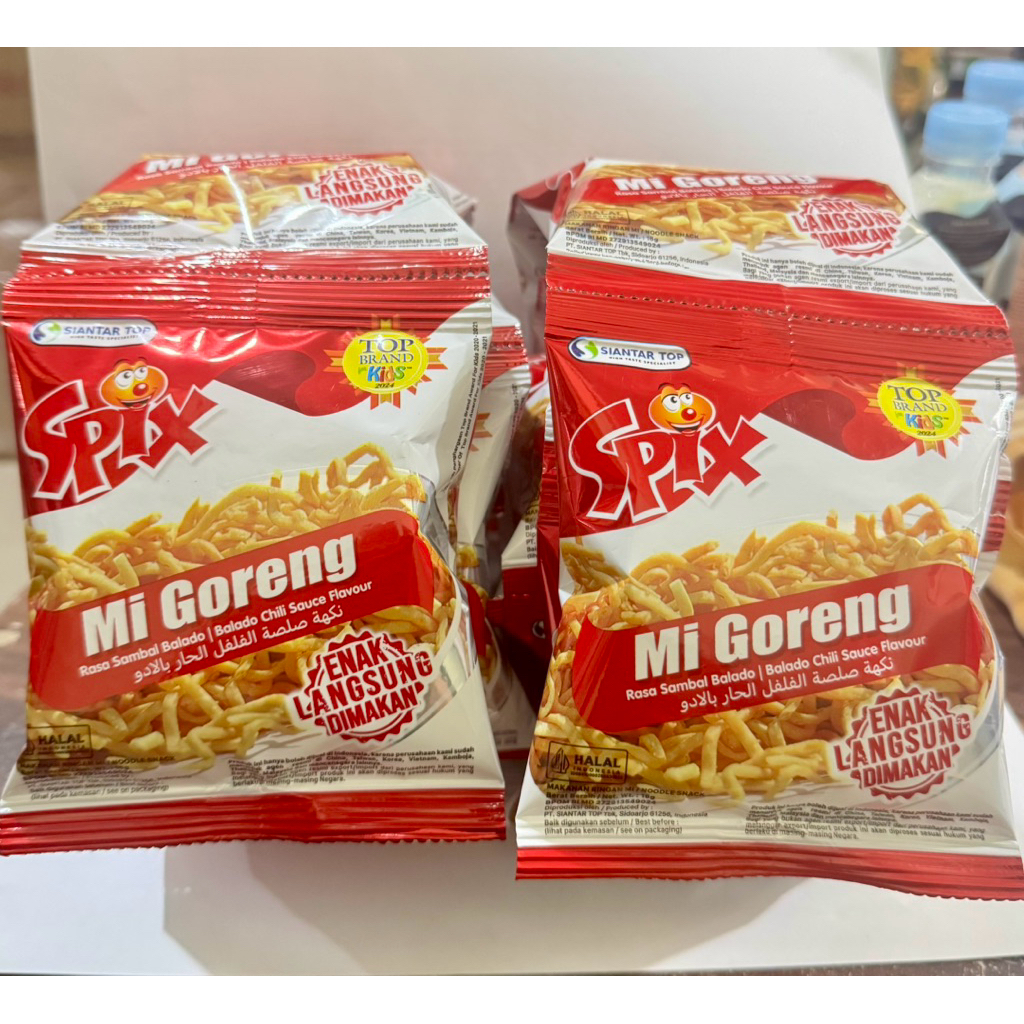 

Spix Mie goreng 1.000 renteng (16gr x 10pcs) ECER Per renteng