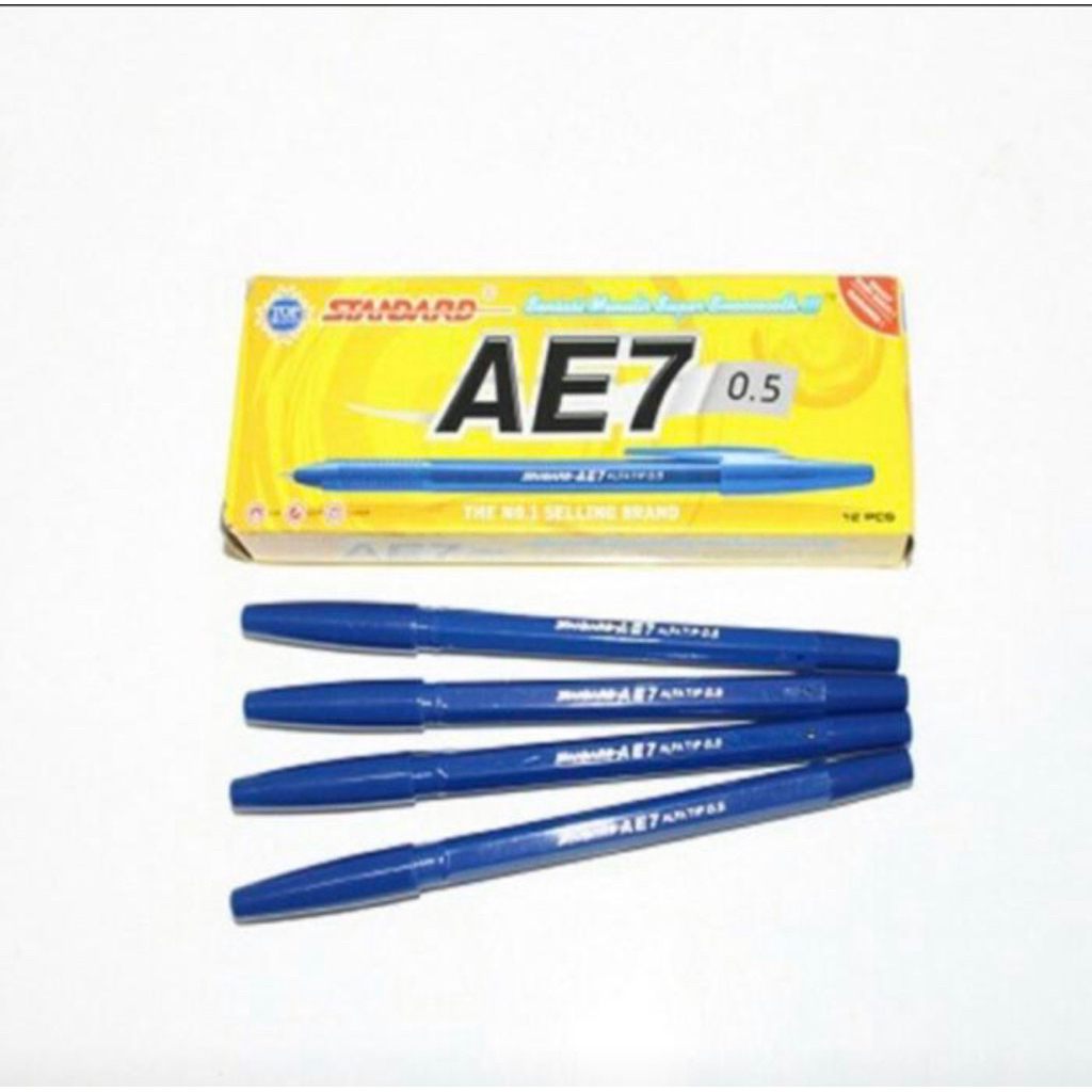 

Ballpoint Standard AE-7 Tinta Biru