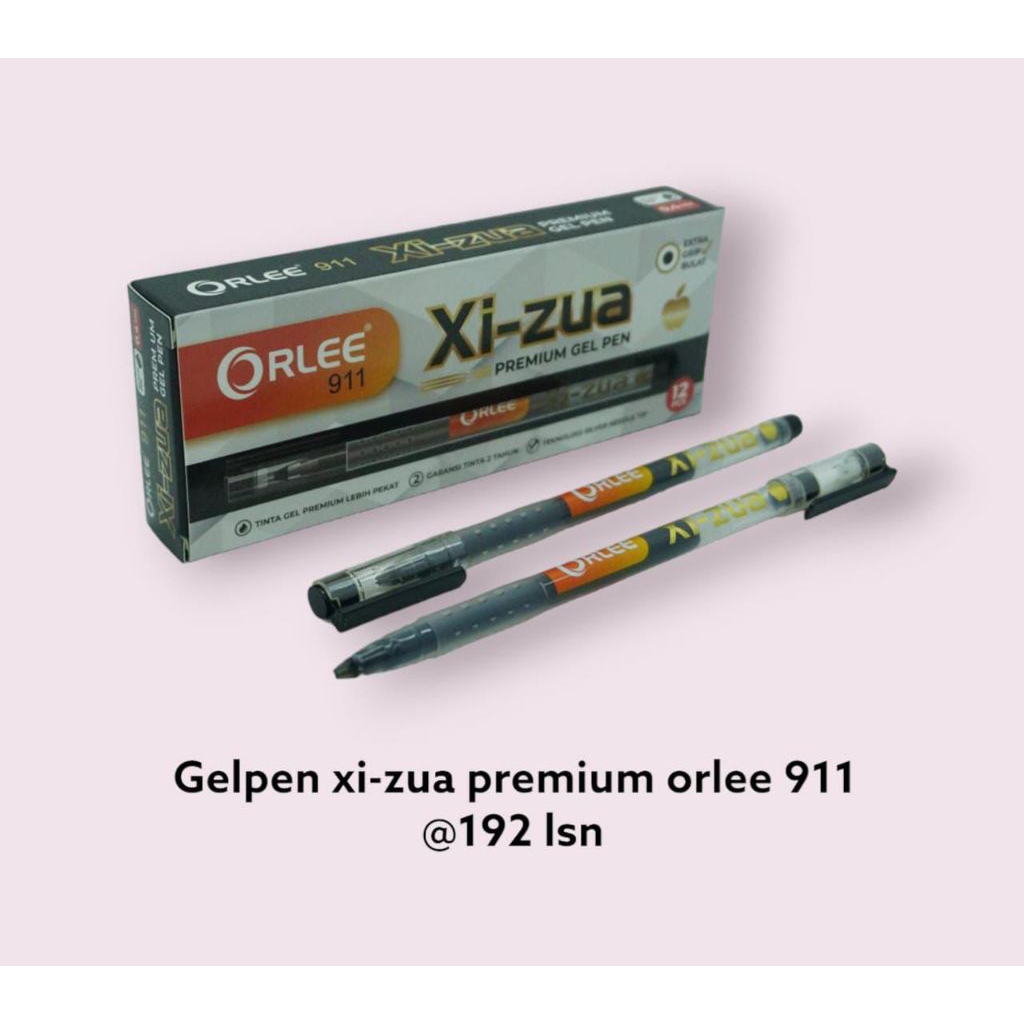 

Pulpen Xizua Orlee / Gel Pen Xizua ORLEE (1 Lusin)